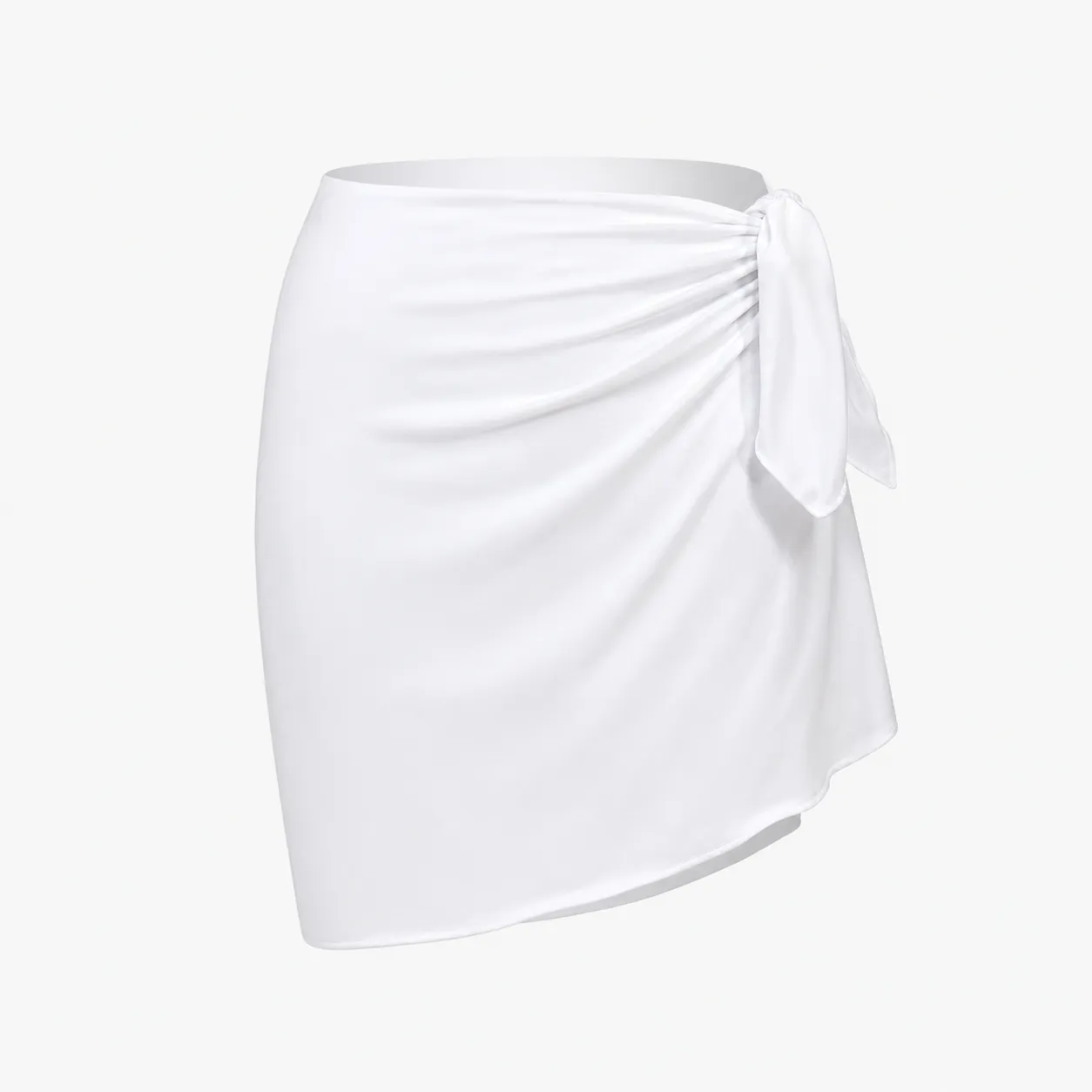 Cache-maillot Coco Blanc – Image 4