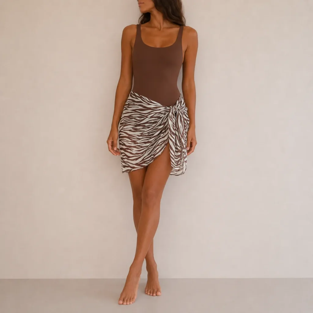 Cache-maillot Safari
