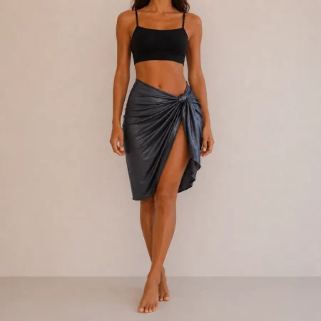 Cache-maillot Anthracite