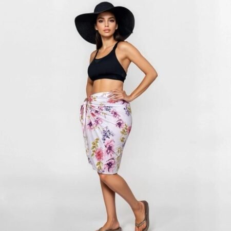 Cache-maillot Floral