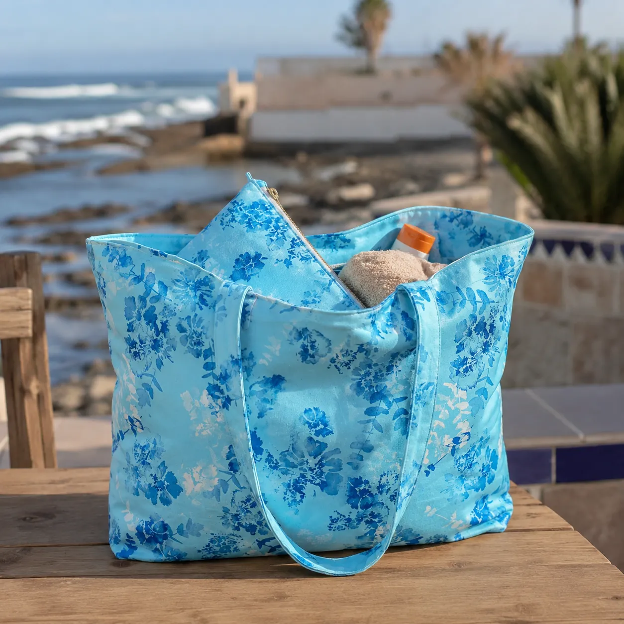 Flora - Tote bag avec trousse – Image 2