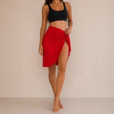 Cache-maillot Rouge passion