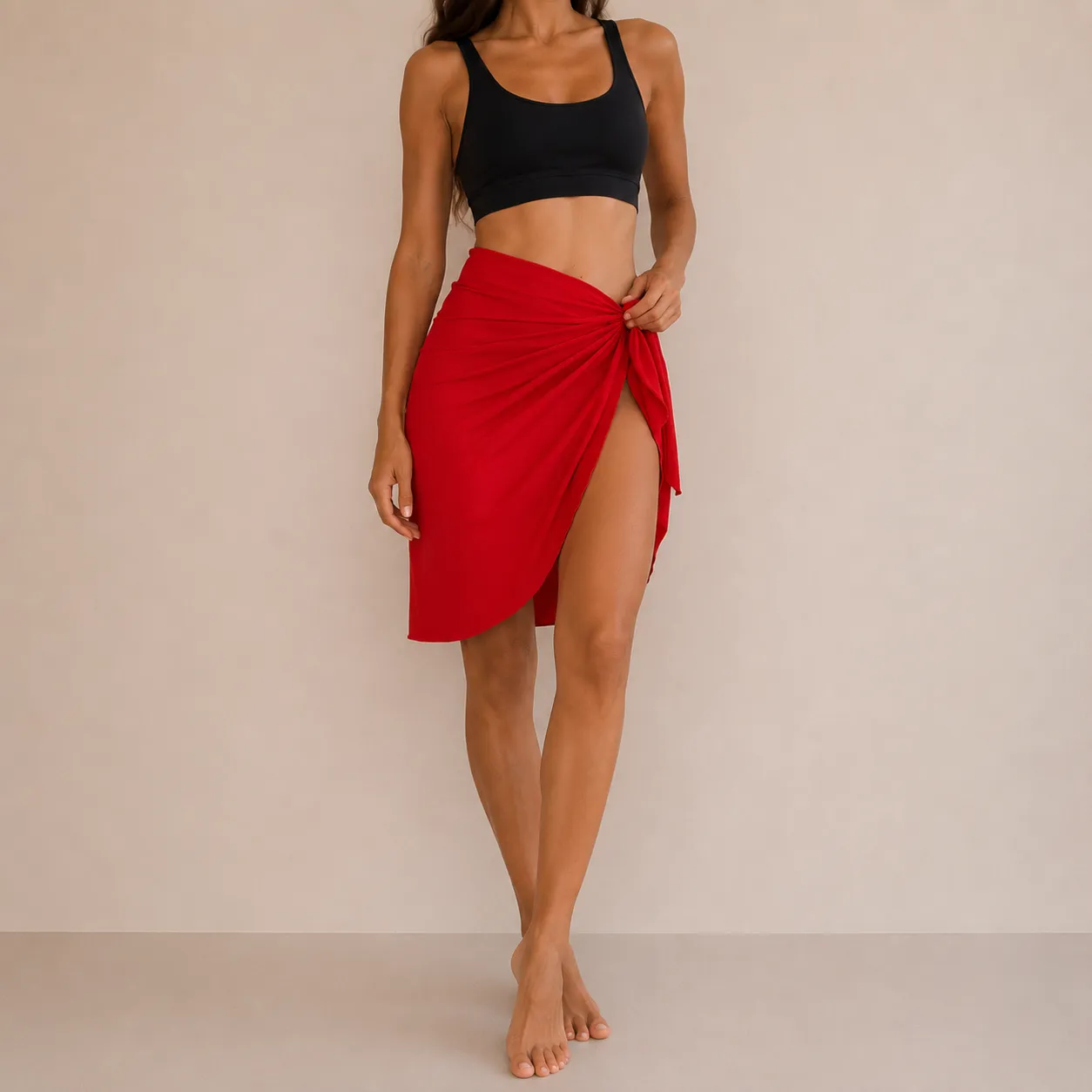 Cache-maillot Rouge passion