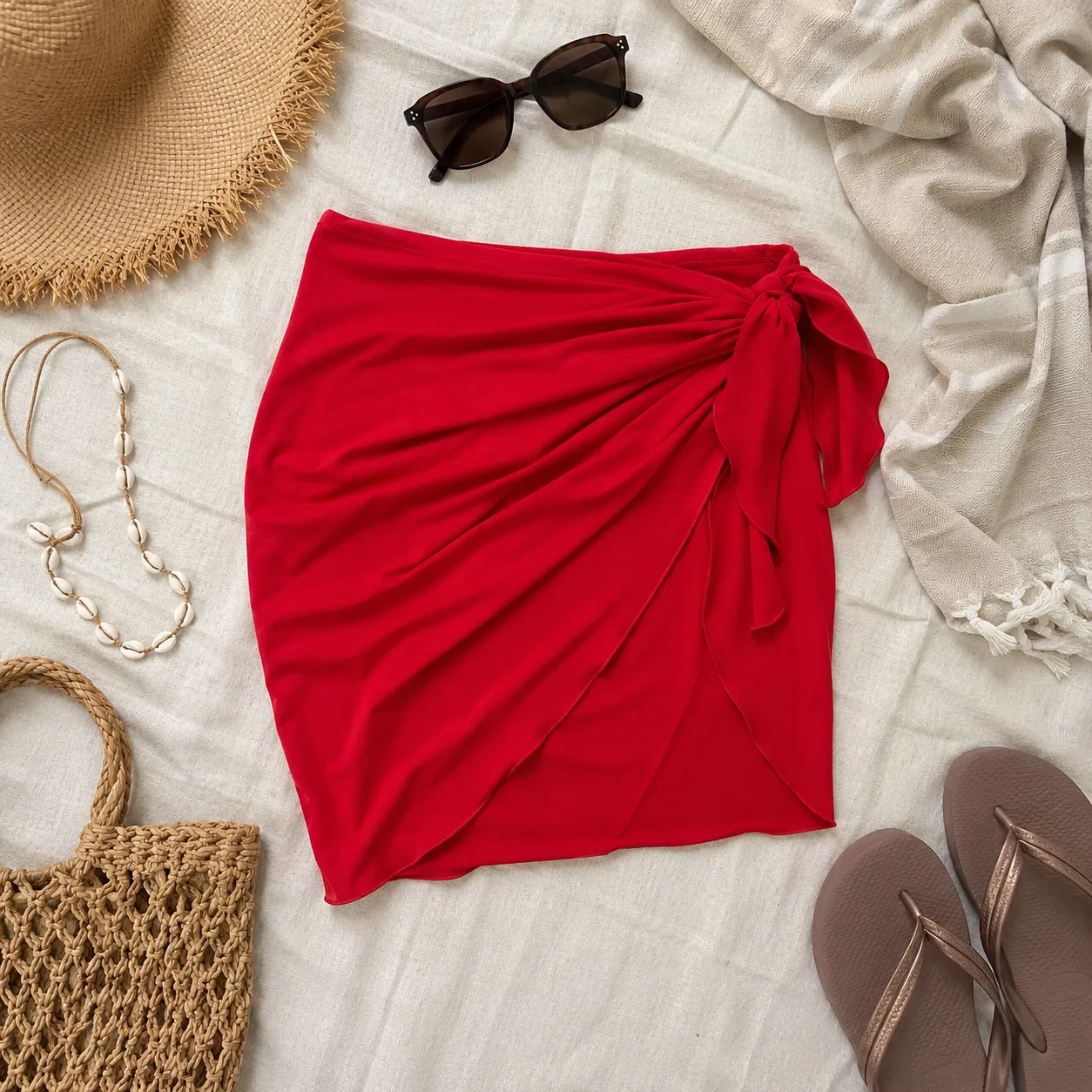 Cache-maillot Rouge passion – Image 3