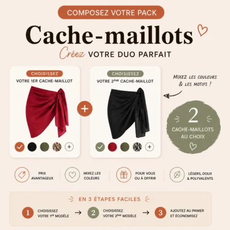 Pack 2 Cache-maillots