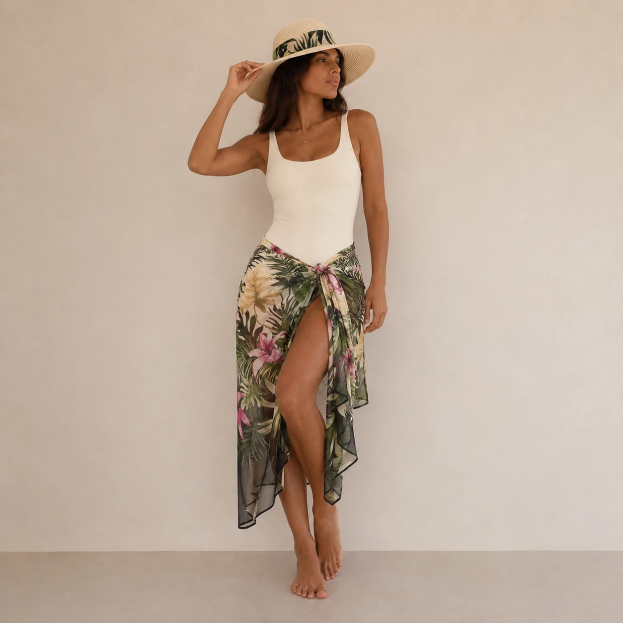Bali - Pack Paréo & Chapeau