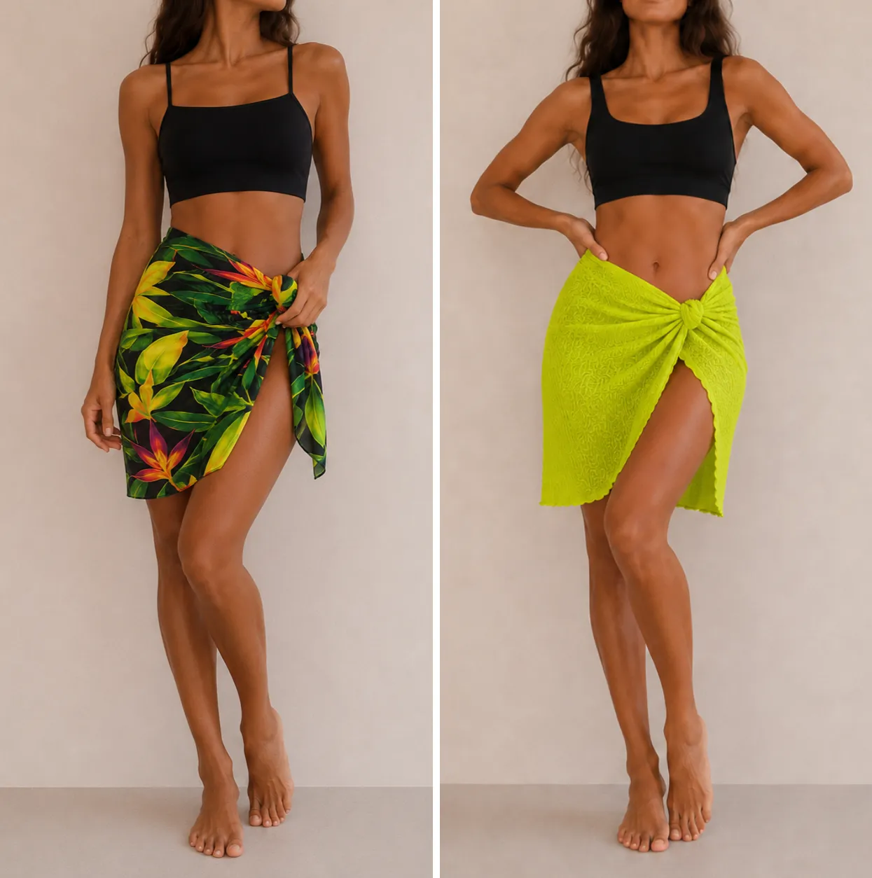 Duo 2 cache-maillots : Tropical et Lima – Image 2