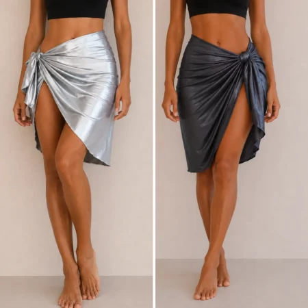 Duo - 2 Cache-Maillots : Éclats Satinés