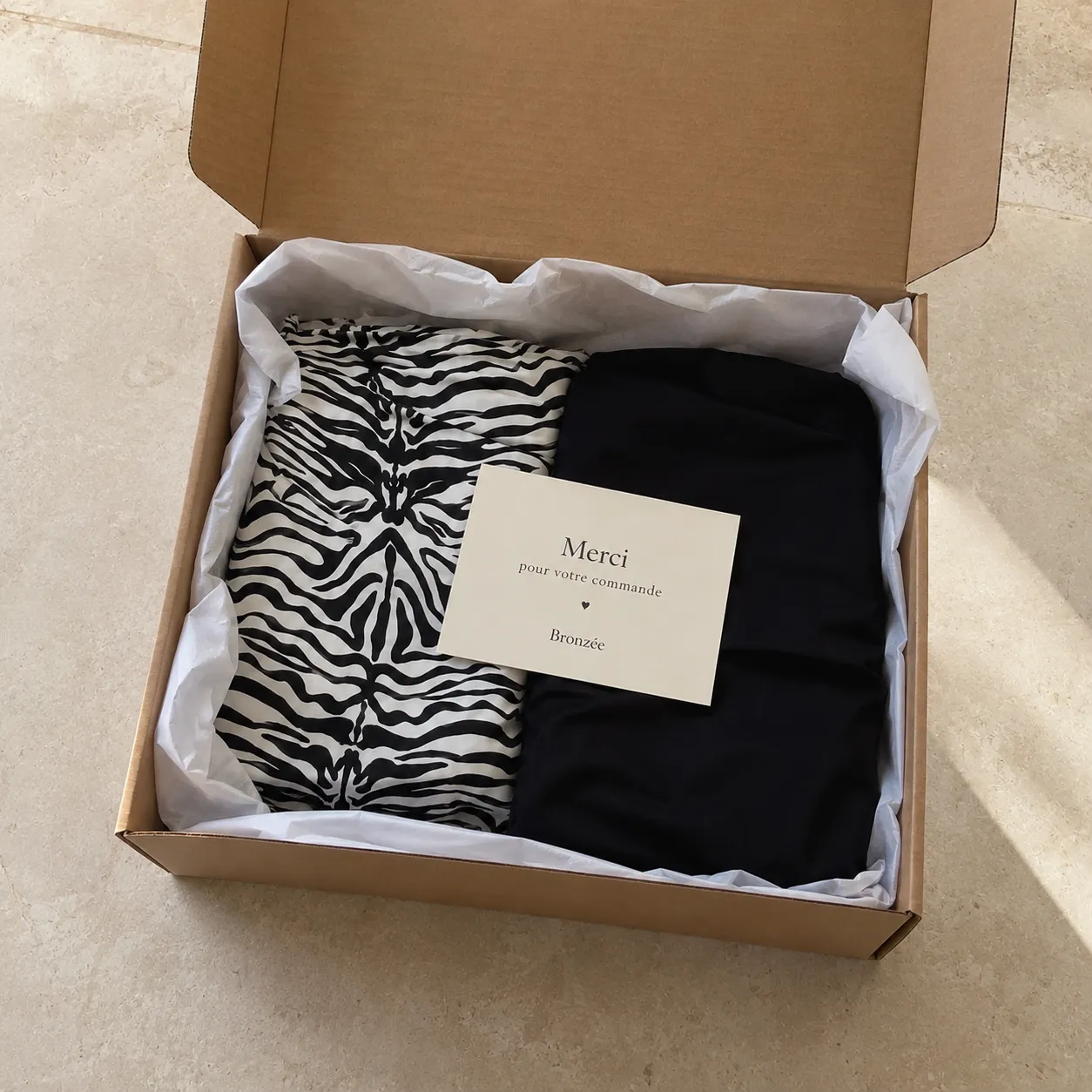 Duo - 2 Cache-Maillots - Noir et Mirage – Image 3