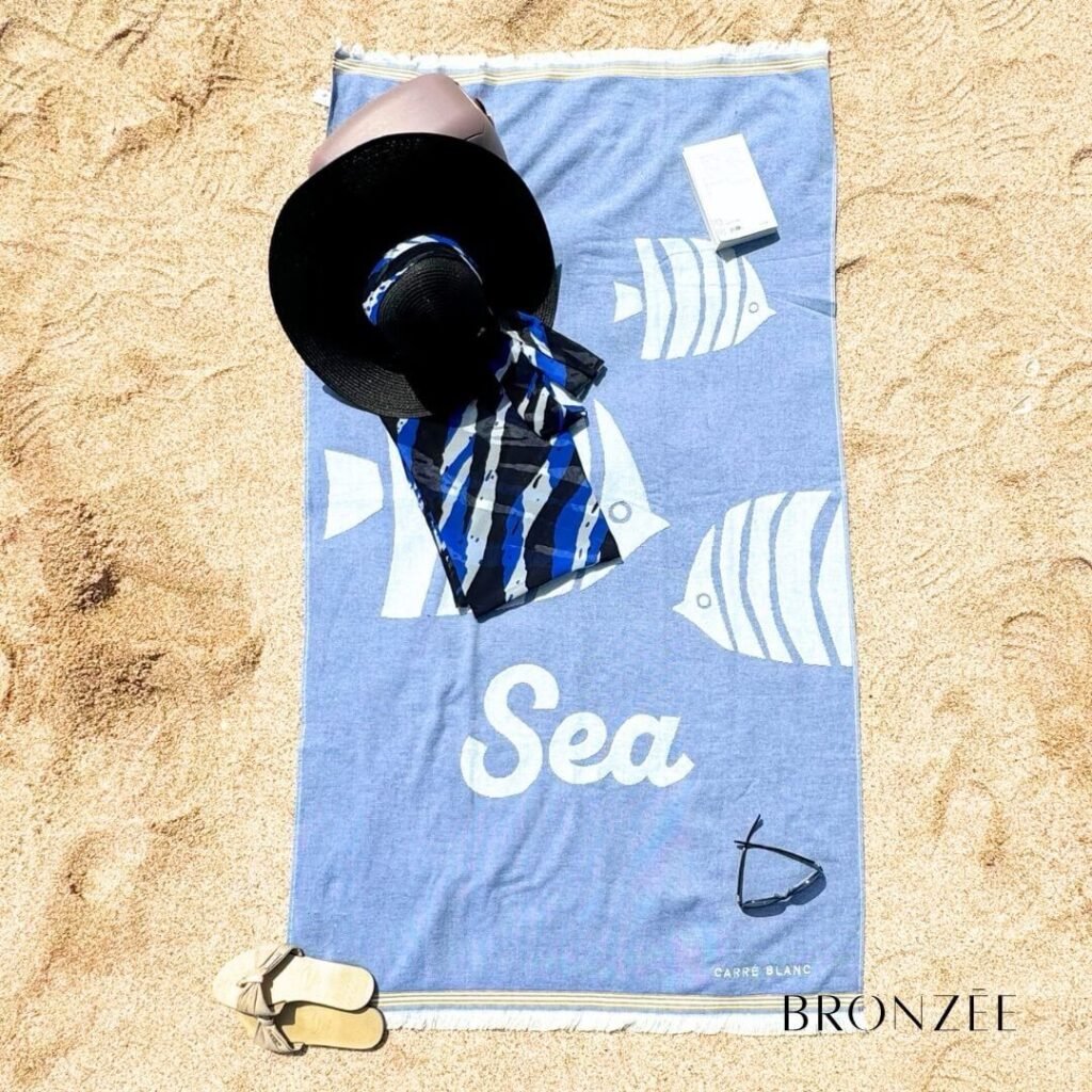 Serviette "Carré Blanc" - 100% Coton