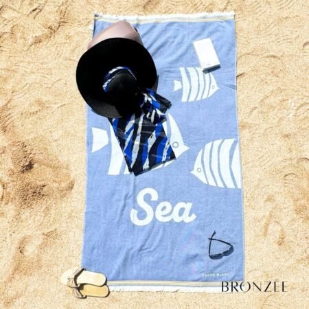 Serviette "Carré Blanc" - 100% Coton