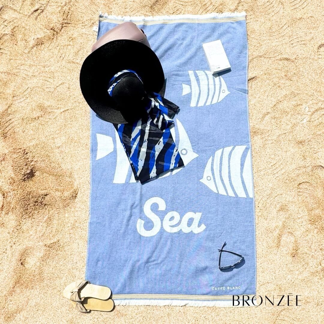 Serviette "Carré Blanc" - 100% Coton
