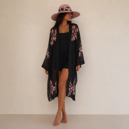 Haiti - Kimono & chapeau