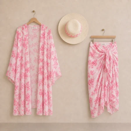 Belize – Kimono, Paréo et Chapeau