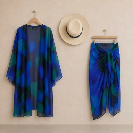 Saïdia - Kimono, Paréo et Chapeau
