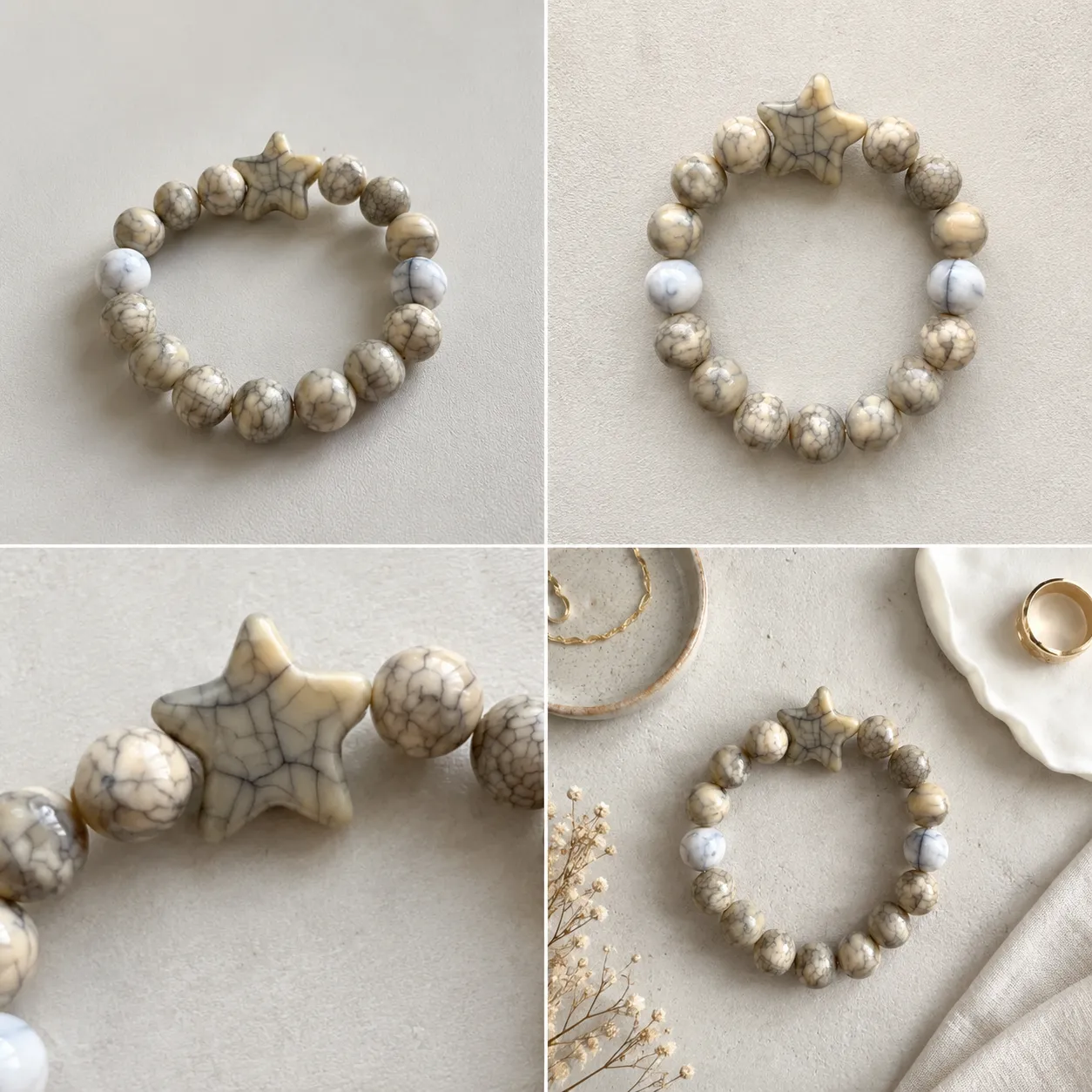 Bracelet Étoile d’Ivoire – Image 2