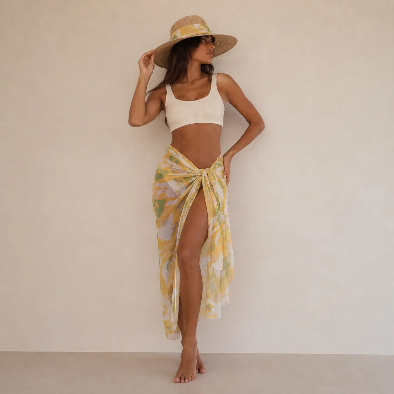Amalfi – Pack Paréo et Chapeau