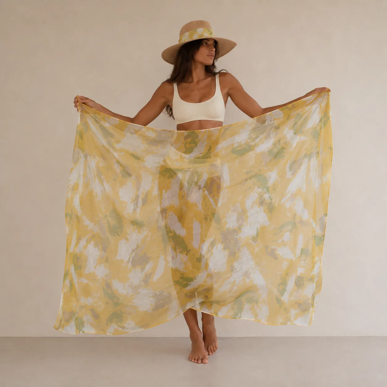 Amalfi – Pack Paréo et Chapeau – Image 3