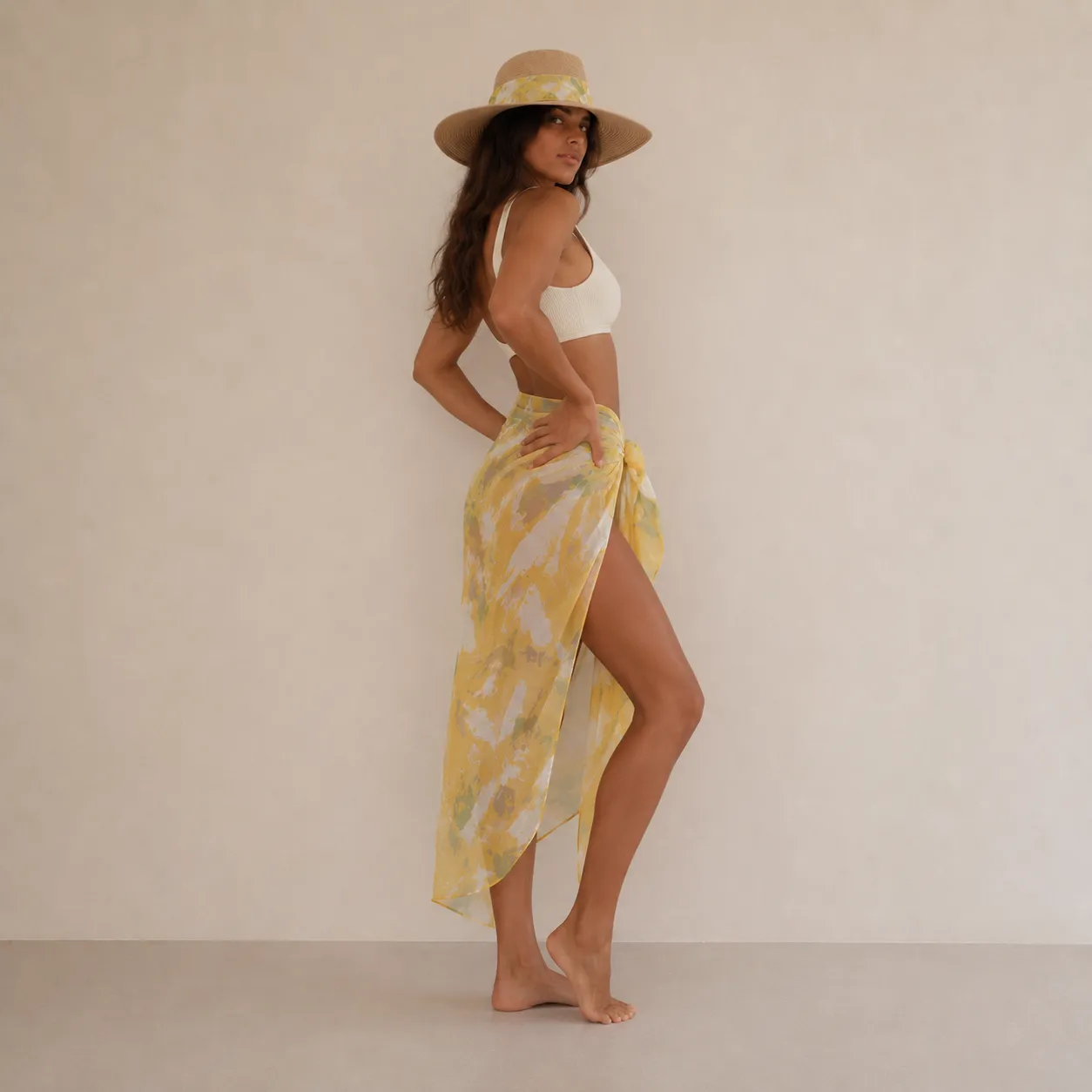 Amalfi – Pack Paréo et Chapeau – Image 2