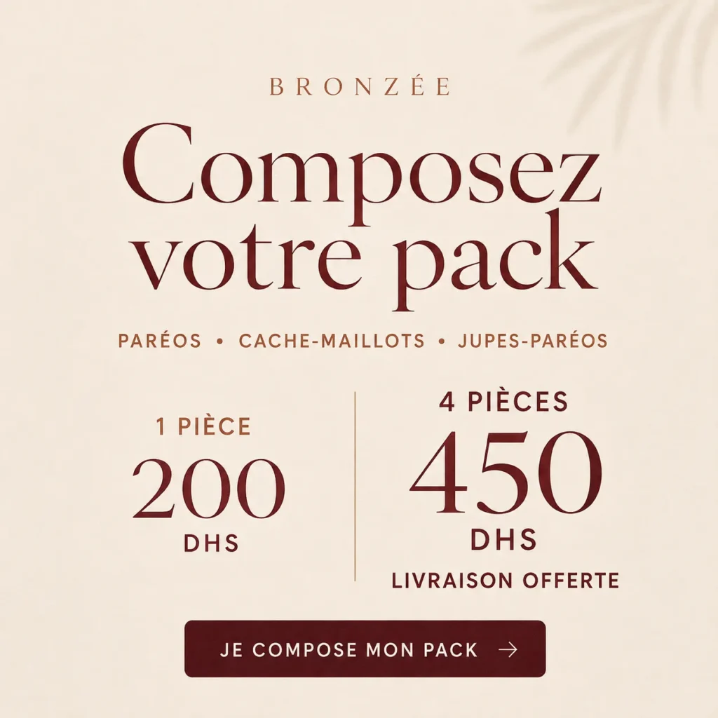 Composez votre pack (2, 3 ou 4 articles)