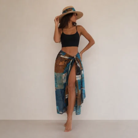 Séoul - Pack paréo et chapeau