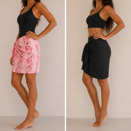 Pack 2 Cache-maillots Noir et Flamenco