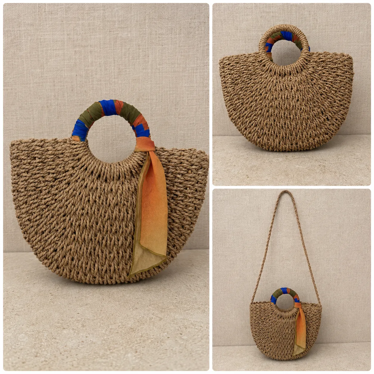 Pack Dakhla : Paréo, Cabas Bohème et Chapeau Dakhla – Image 7